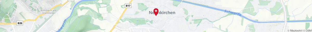 Kartendarstellung des Standorts für Apotheke Zum heiligen Leopold in 2620 Neunkirchen